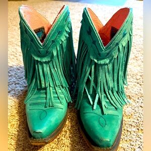 Lane x Junk Gypsy Fringe Bootie